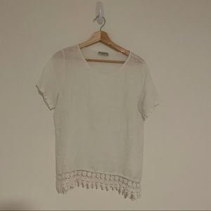 M Terzo Millennio 100% Linen Top